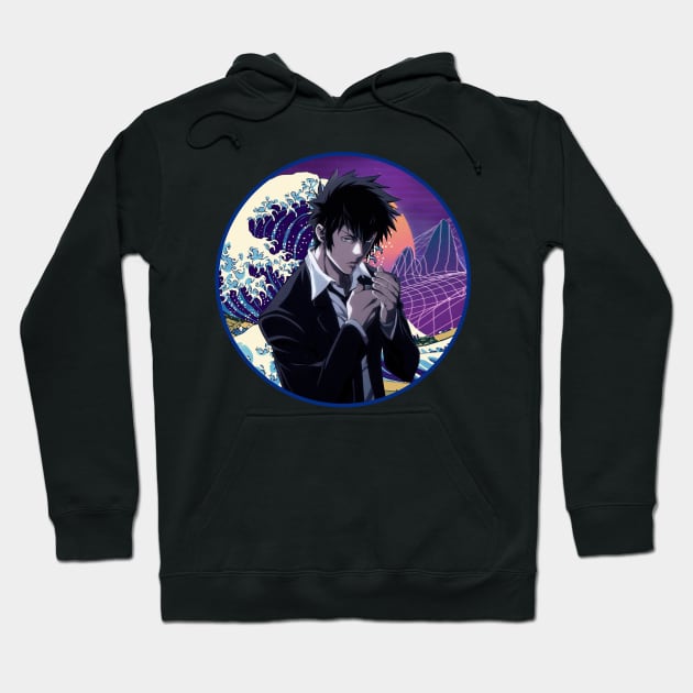 Classic Art Kogami Japanese Hoodie by Smoking Robot